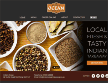 Tablet Screenshot of indianoceantakeaway.co.uk